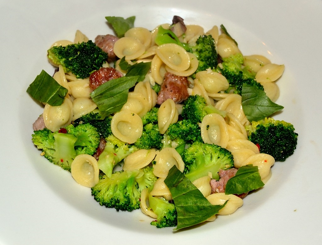 Orecchiette Broccoli Salsiccia 1